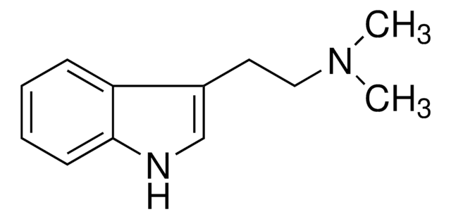 N,N-Dimethyltryptamine (DMT) solution 1.0&#160;mg/mL in methanol, certified reference material, Cerilliant&#174;