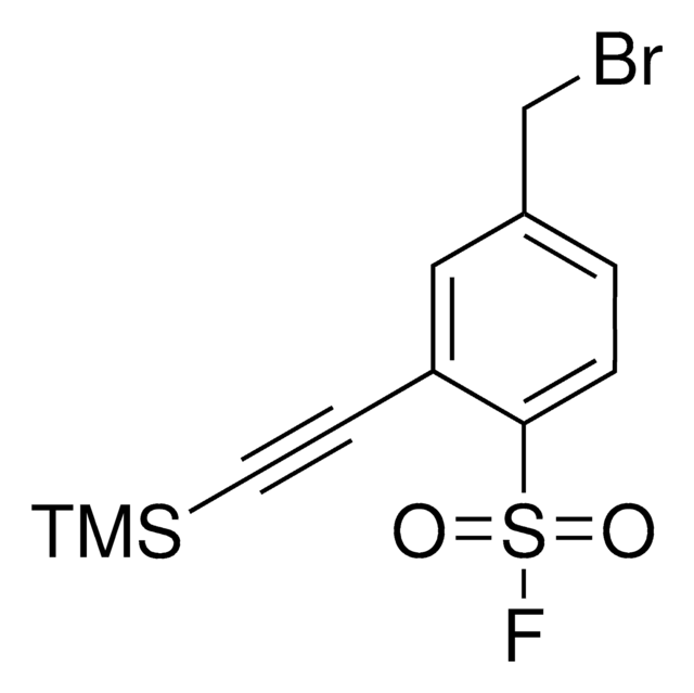 4-(Bromomethyl)-2-((trimethylsilyl)ethynyl)benzenesulfonyl fluoride &#8805;95%