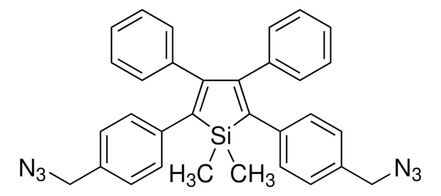 2,5-Bis[4-(azidomethyl)phenyl]-1,1-dimethyl-3,4-diphenyl-1H-silole 96%