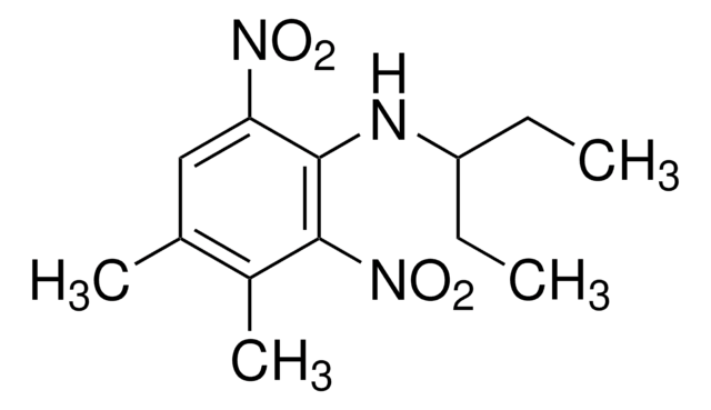 Pendimethalin solution 100&#160;&#956;g/mL in methanol, PESTANAL&#174;, analytical standard