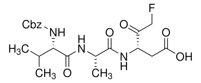 Z-Val-Ala-Asp fluoromethyl ketone powder, &#8805;90% (TLC)