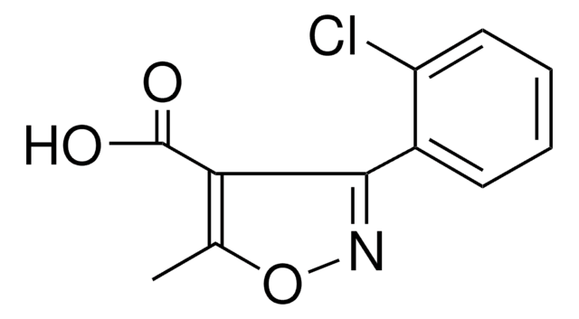 3-(2-CHLOROPHENYL)-5-METHYL-4-ISOXAZOLECARBOXYLIC ACID AldrichCPR