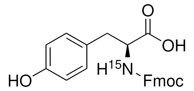 Fmoc-Tyr-OH-15N 98 atom % 15N, 97% (CP)