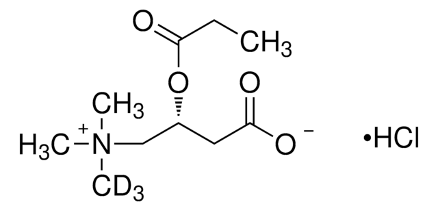 Propionyl-L-carnitine-(N-methyl-d3) hydrochloride 99 atom % D, 98% (CP)