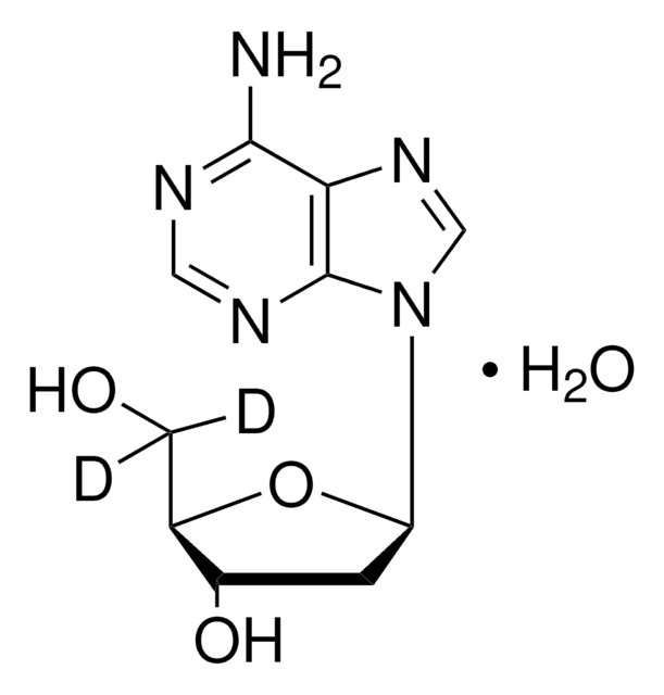 2-Deoxyadenosine-ribose-5,5-d2 monohydrate 97 atom % D