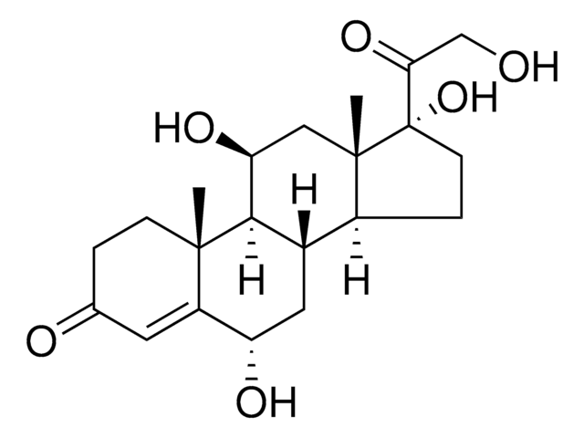 6alpha-Hydroxyhydrocortisone solution 1&#160;mg/mL in methanol, certified reference material, ampule of 1&#160;mL, Cerilliant&#174;