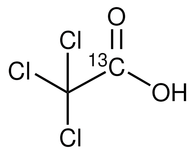 Trichloroacetic acid-1-13C 99 atom % 13C