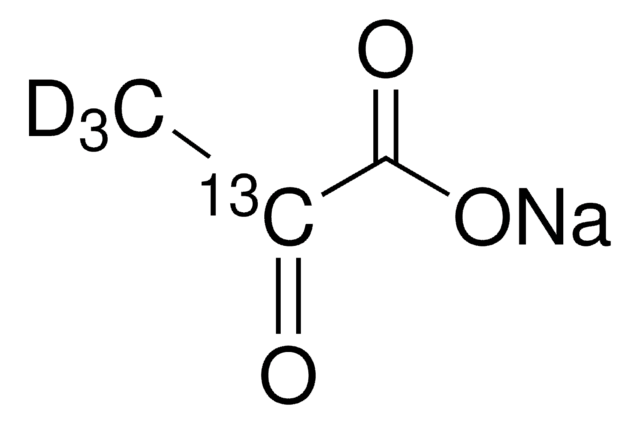 Sodium pyruvate-2-13C, 3,3,3-d3 99 atom % 13C, 97 atom % D, 98% (CP)