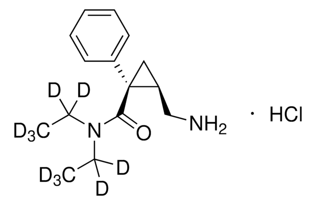 Milnacipran-D10 hydrochloride solution 100&#160;&#956;g/mL in methanol (as free base), certified reference material, ampule of 1&#160;mL, Cerilliant&#174;