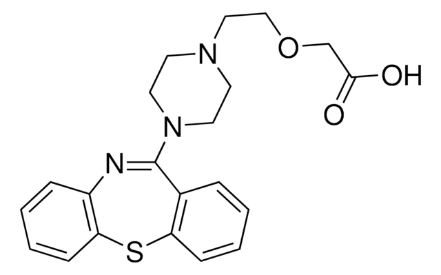 Quetiapine carboxylic acid solution 1.0&#160;mg/mL in acetonitrile, certified reference material, ampule of 1&#160;mL, Cerilliant&#174;