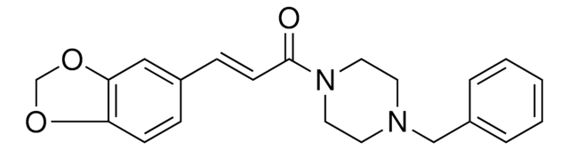 1-(3-(1,3-BENZODIOXOL-5-YL)ACRYLOYL)-4-BENZYLPIPERAZINE AldrichCPR