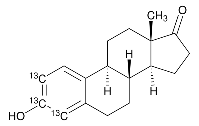 Estrone-2,3,4-13C3 solution 100&#160;&#956;g/mL in methanol, certified reference material, Cerilliant&#174;