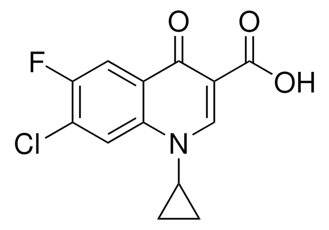 7-Chloro-1-cyclopropyl-6-fluoro-1,4-dihydro-4-oxoquinoline-3-carboxylic acid 96%