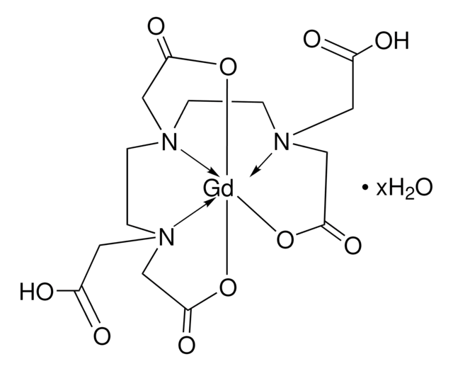 Diethylenetriaminepentaacetic acid gadolinium(III) dihydrogen salt hydrate 97%