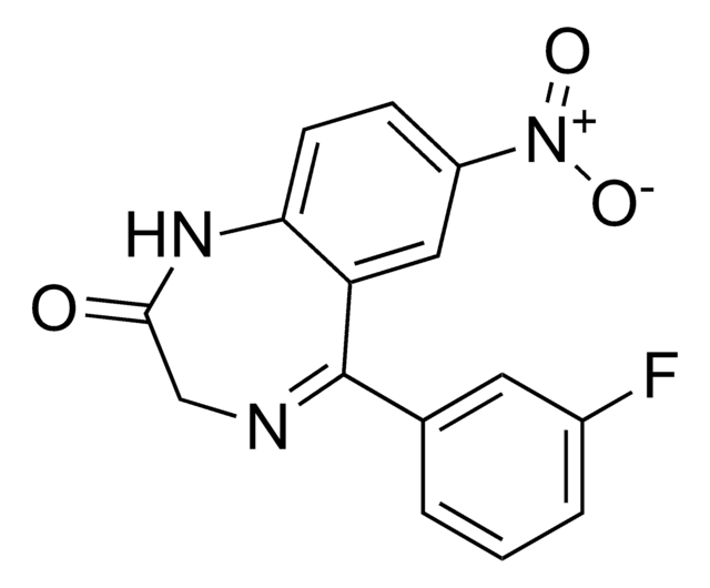 N-Desmethylflunitrazepam solution 1.0&#160;mg/mL in methanol, ampule of 1&#160;mL, certified reference material, Cerilliant&#174;