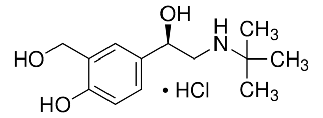 Levalbuterol hydrochloride certified reference material, pharmaceutical secondary standard