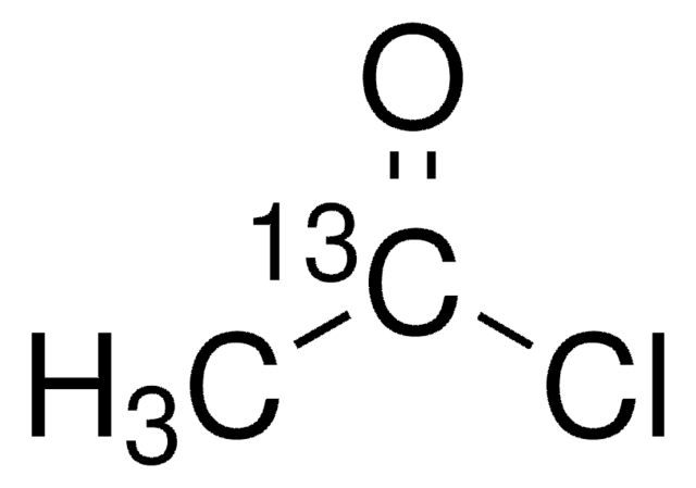 Acetyl chloride-1-13C 99 atom % 13C