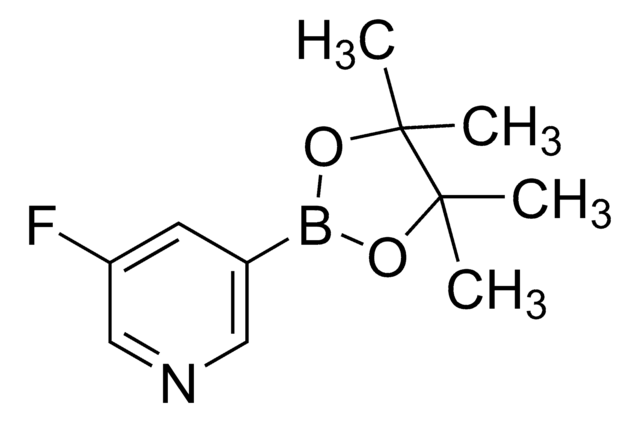 3-Fluoro-5-(4,4,5,5-tetramethyl-1,3,2-dioxaborolan-2-yl)pyridine AldrichCPR