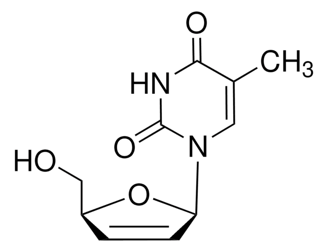 2&#8242;,3&#8242;-Didehydro-3&#8242;-deoxythymidine &#8805;98% (TLC)