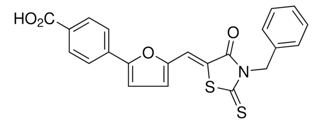 Leukadherin-1 A furanyl thiazolidinone compound that binds CD11b &#945;A/&#945;I domain in a reversible manner and stabilizes &#945;A in a high-affinity binding conformation toward known CD11b/CD18 (&#945;M&#946;2; CR3; Mac-1) ligands, fibrinogen, ICAM-1, and iC3B.