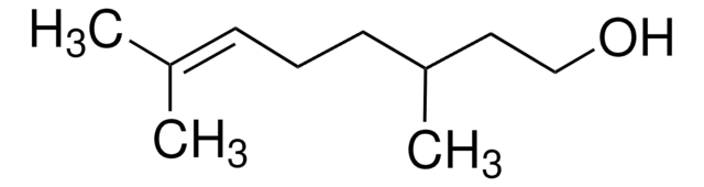 (±)-&#946;-シトロネロール certified reference material, TraceCERT&#174;, Manufactured by: Sigma-Aldrich Production GmbH, Switzerland