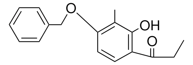 1-(4-BENZYLOXY-2-HYDROXY-3-METHYL-PHENYL)-PROPAN-1-ONE AldrichCPR