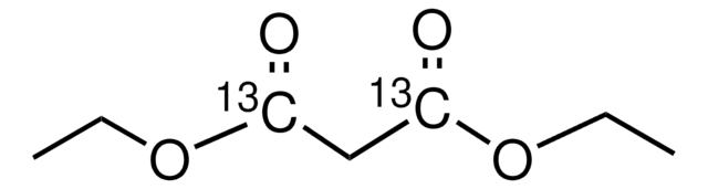 Diethyl malonate-1,3-13C2 99 atom % 13C