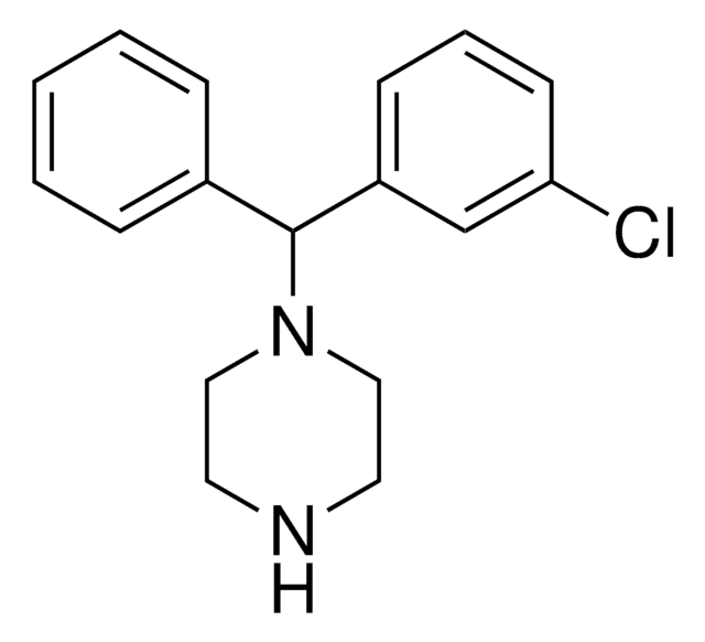 1-[(3-chlorophenyl)(phenyl)methyl]piperazine AldrichCPR