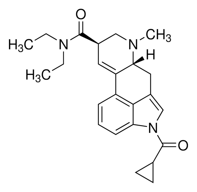 1CP-LSD (1-Cyclopropionyl lysergic acid diethylamide) solution 1&#160;mg/mL (Acetonitrile with 0.1% BHT), certified reference material, ampule of 1&#160;mL, Cerilliant&#174;