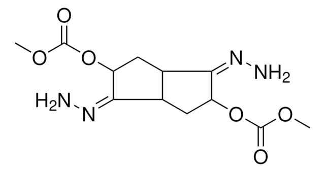 (1Z,4Z)-1,4-DIHYDRAZONOOCTAHYDROPENTALENE-2,5-DIYL DIMETHYL DICARBONATE AldrichCPR