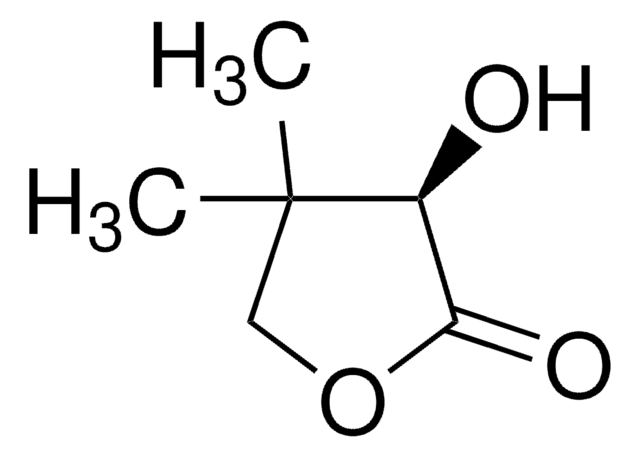 D-(&#8722;)-パントラクトン Pharmaceutical Secondary Standard; Certified Reference Material