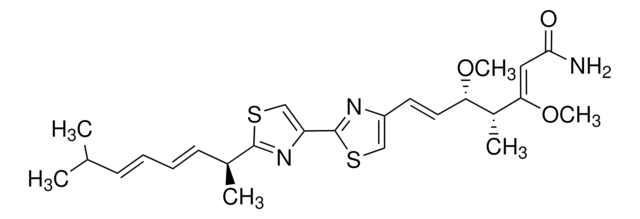 ミキソチアゾール from Myxococcus fulvus Mx f85, &#8805;98% (HPLC)