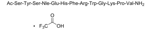 [Nle4, D-Phe7]-&#945;-Melanocyte Stimulating Hormone trifluoroacetate salt &#8805;95% (HPLC)