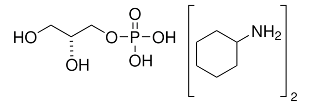 sn-Glycerol 3-phosphate bis(cyclohexylammonium) salt &#8805;93% (GC)