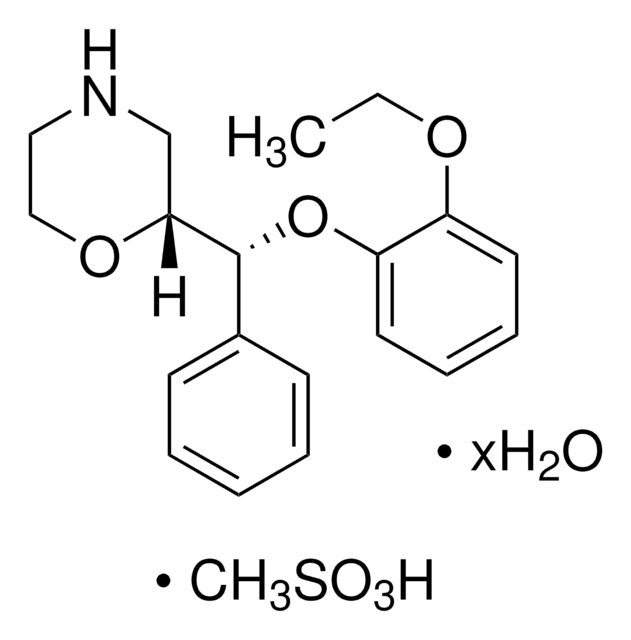 Reboxetine mesylate hydrate &gt;96% (HPLC), solid