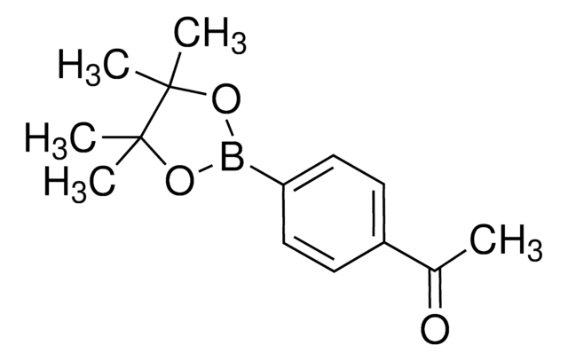 1-[4-(4,4,5,5-Tetramethyl-1,3,2-dioxaborolan-2-yl)phenyl]ethanone AldrichCPR