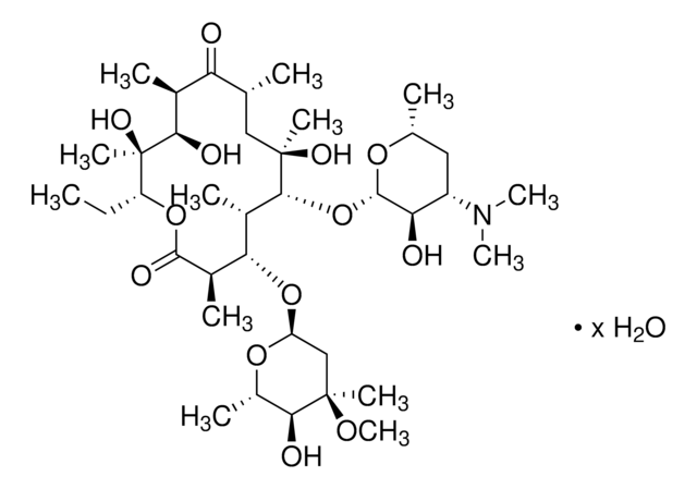 Erythromycin A hydrate VETRANAL&#174;, analytical standard