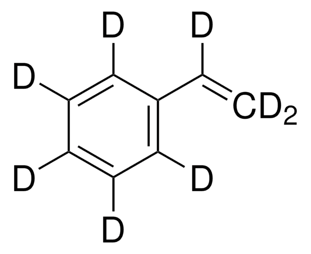 Styrene-d8 &#8805;98 atom % D, &#8805;98% (CP), contains 4-t-butylcatechol as stabilizer