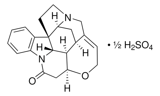 Strychnine hemisulfate salt