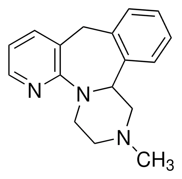 Mirtazapine certified reference material, pharmaceutical secondary standard