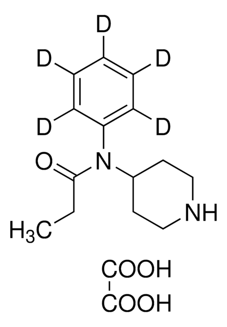 Norfentanyl-D5 oxalate solution 1.0&#160;mg/mL in methanol (as free base), ampule of 1&#160;mL, certified reference material, Cerilliant&#174;