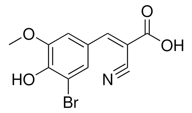 3-(3-BROMO-4-HYDROXY-5-METHOXYPHENYL)-2-CYANOACRYLIC ACID AldrichCPR