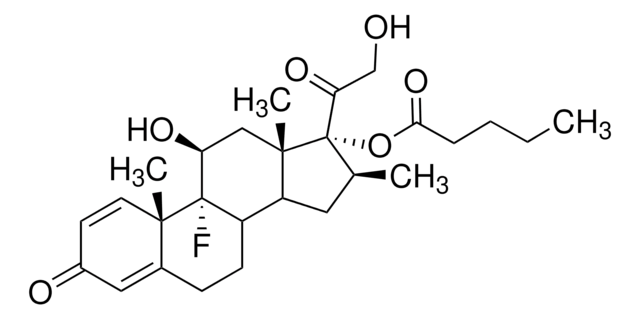 ベタメタゾン 17-バレラート Pharmaceutical Secondary Standard; Certified Reference Material