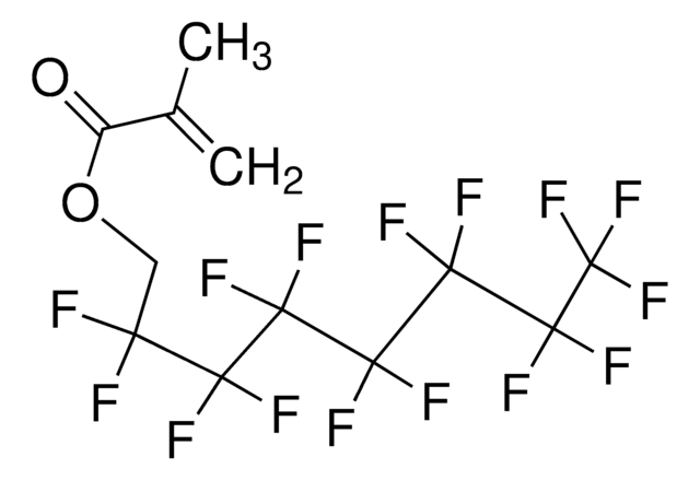 1H,1H-Perfluorooctyl methacrylate contains MEHQ as inhibitor, 96%