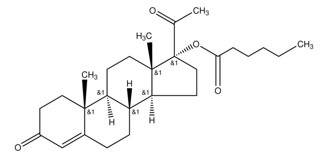 Hydroxyprogesterone Caproate certified reference material, pharmaceutical secondary standard