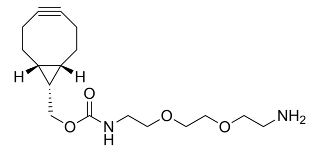 N-[(1R,8S,9s)-Bicyclo[6.1.0]non-4-yn-9-ylmethyloxycarbonyl]-1,8-diamino-3,6-dioxaoctane for Copper-free Click Chemistry