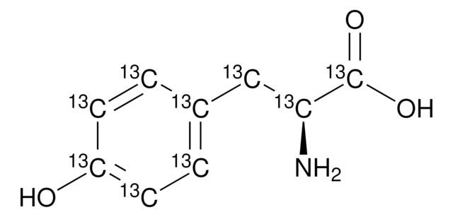 L-Tyrosine-13C9 98 atom % 13C, 95% (CP)