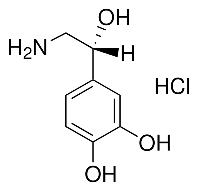 L-Norepinephrine hydrochloride &#8805;98.0% (sum of enantiomers, HPLC)