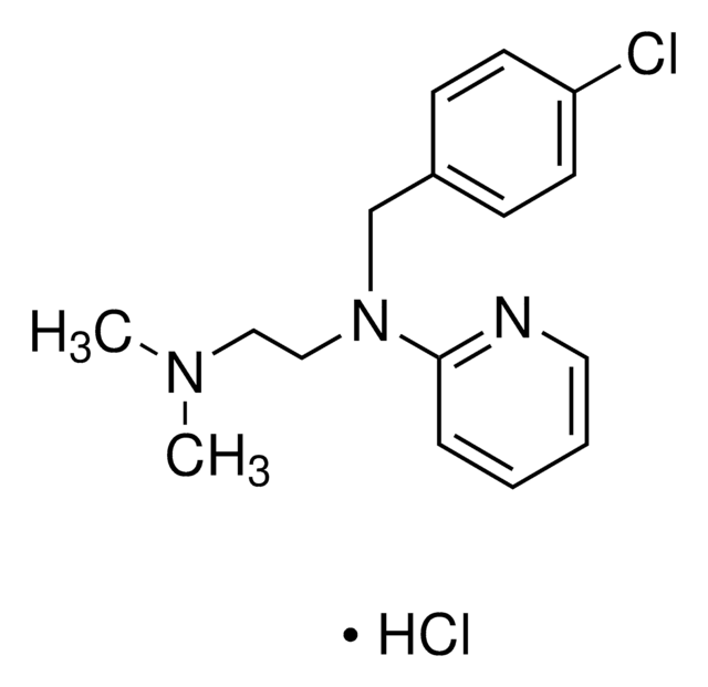 Chloropyramine hydrochloride analytical standard, for drug analysis