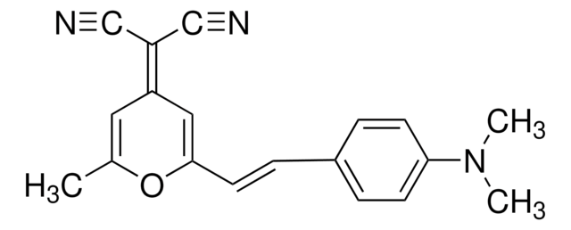 4-(Dicyanomethylene)-2-methyl-6-(4-dimethylaminostyryl)-4H-pyran Dye content 98&#160;%